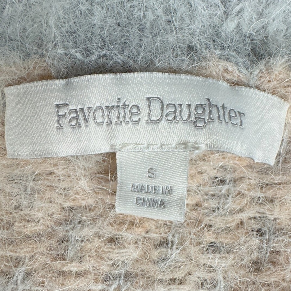 Favorite Daughter Rio Cardigan Alpaca Blend Rose Dust‎ Gray S - Picture 5 of 9